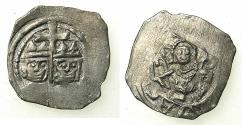 World Coins - AUSTRIA.SALZBURG.Prince - Archbishops.Eberhard II AD 1200-1246.AR.Pfenning.
