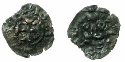World Coins - CRUSADER STATES.GREECE.EPIRUS.John II Orsini AD 1323-1335.Bi.Denier.Struck at ARTA. Unpublished? variant.