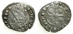 World Coins - CRUSADER STATES.CYPRUS.Hugh IV AD1324-1359.AR.Gros Petit.