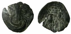 Ancient Coins - BYZANTINE EMPIRE.Andronicus II and Michael IX AD 1295-1320.AE.Assarion.Mint of CONSTANTINOPLE.