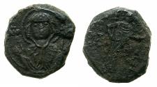 Ancient Coins - BYZANTINE EMPIRE.John II Comnenus AD 1118-1143.AE.Tetarteron.Mint of CONSTANTINOPLE.