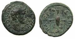 Ancient Coins - LYDIA.NACRASA.Marcus Aurelius AD 161-180.AE.18.9mm.~#~.Cultus statue of Artemis Ephesia. ****Not recorded in RPC On-line.
