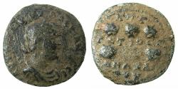 Ancient Coins - CILICIA.ANAZABUS.Valerian Senior AD 253-260.AE.28.1mm. struck AD 253/4.  Reverse.Six prize urns.