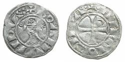 World Coins - CRUSADER STATES.Principality of ANTIOCH.Bohemond III 1163-1201 or Bohemond IV 1st period 1201-1216.Bi.Denier.class H.