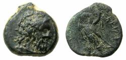 Ancient Coins - EGYPT.Ptolemaic Kingdom. Ptolemy II Philadelphus 285-246 bc. Æ Hemiobol. Uncertain mint. circa 266-261 BC.