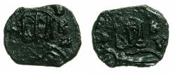 Ancient Coins - BYZANTINE EMPIRE.SICILY.Nicephorus I AD 802-811 with associate ruler Stavracius Augustus from AD December 803.AE.Follis.Mint of SYRACUSE.