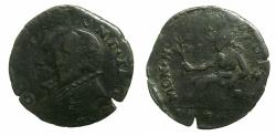 World Coins - ITALY.FRINCO.Billon Parpaliola imitating issue of Piacenza, after Ottavio and Antonio Farnese .