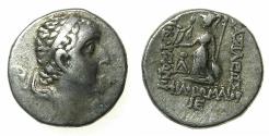 Ancient Coins - CAPPADOCIA.Ariobarzanes I Philoromaios 96-63 BC.AR.Drachma. Year 14 ( 82/81 BC )