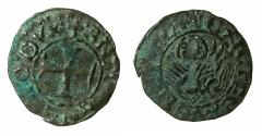 World Coins - CRUSADER.GREECE under VENICE.Antonio Venier AD 1382-1400.Bi.Tornesello