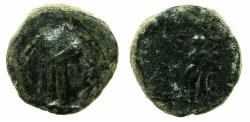 Ancient Coins - ARMENIA.ARTAXIADS.Tigranes II The Great 95-56 BC.AE.17.7mm.Uncertain mint.~#~.Herakles.