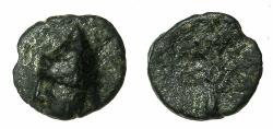 Ancient Coins - SOPHENE, kingdom of. ( Western Armenia ). Arkathias I , after circa 150 BC.AE.13.4mm (Dichalkon).