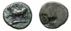Ancient Coins - THRACE.BYZANTION.Circa 416-357 BC.AR.Half sigloi.
