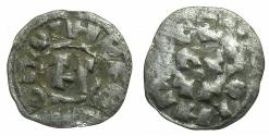 World Coins - CRUSADER.1st crusade:preferred coinage.TUSCANY.LUCCA.12th cent.AD.Bi.Denier.Rough style.