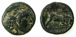 Ancient Coins - SELEUCID EMPIRE.Seleucus I Nikator 321-280 BC.AE.19mm. Mint of ANTIOCH.