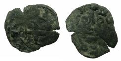 World Coins - CRUSADER.Despotate of EPIRUS.Copper.Denier. Bulgarian imitative after John II Orsini ( AD 1323-1335 )