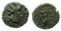 Ancient Coins - PHRYGIA.APAMEIA.Circa 133-48 BC.AE.15.4mm. Artemis. Marsyas.