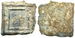 Ancient Coins - GREEK.Circa 2nd to 1st cent BC.Lead weight equivalent to 8 Drachmas.( 22.25g).