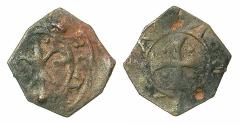 World Coins - CRUSADER STATES.ANTIOCH.Bohemond IV 2nd reign 1219-1233 to Bohemond V 1233-1252.AE.Pougeose.