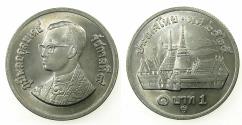 World Coins - THAILAND.CN.Baht 1982.Uncirculated.