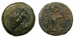 Ancient Coins - PTOLEMAIC EMPIRE.EGYPT.ALEXANDRIA.Ptolemy II Philadelphos 285-246 BC.AE.18.5mm.