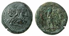 Ancient Coins - PTOLEMAIC EMPIRE.PHOENICIA.Ptolemy II Philadelphus 285-246 BC.AE.25.4mm ( Diobol).Mint of SIDON.
