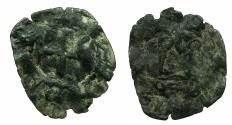 World Coins - CRUSADER.Despotate of EPIRUS.Copper.Denier. Bulgarian imitative after John II Orsini ( AD 1323-1335 )