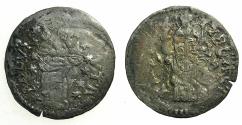 World Coins - DALMATIA.RAGUSA.AR.Grossetto 1676.overdate 6 over 5.