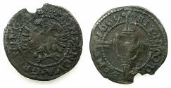 World Coins - NETHERLANDS.GRONINGEN.AE.Dubbele Plak of 1/4 Stuiver Brabants.1609.