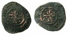 World Coins - VENICE.Giovanni Dandolo AD 1280-1289.Billon.Quatarolo.