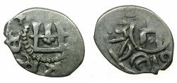 World Coins - ITALY.CAFFA ( Theodosia ). Genoese colony.AR.Bi-lingual Asper.circa 15th cent AD.