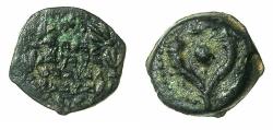 Ancient Coins - JUDAEA.Alexander Jannaeus ( Yehonatan ) 104-76 BC.AE.Prutah. Mint of JERUSALEM.