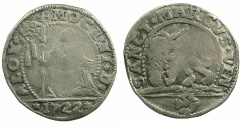 World Coins - ITALY.VENICE.Alvise Mocenigo III 1722-1732.Billon 10 soldi 1722