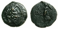 Ancient Coins - CILICIA.ELAIUSSA - SEBASTE.1st Cent BC.AE.23mm. Artistic portrait of Zeus.
