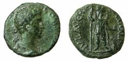 Ancient Coins - PISIDIA.PARLAIS.Commodus AD 177-192.AE.20.1mm. Reverse. Men standing.