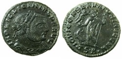 Ancient Coins - ROMAN.Licinius I AD 308-324.AE.Follis.Mint of THESSALONIKA.