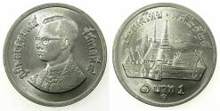 World Coins - THAILAND.CN.Baht 1982.Uncirculated.