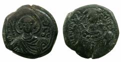 Ancient Coins - BYZANTINE EMPIRE.Manuel I Comnenus AD 1143-1180.AE.Tetarteron. Mint of THESSALONIKA.