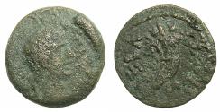 Ancient Coins - EGYPT.ALEXANDRIA.Augustus 30 BC - AD 14.AE.Obol.4th Series.