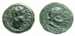 Ancient Coins - CILICIA.IRENOPOLIS.Domitian AD 81-96.AE.17mm. struck AD 92/93. Asclepius.