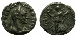 Ancient Coins - EGYPT.ALEXANDRIA. Claudius II Gothicus AD 268-270.Billon Tetradrachm, struck AD 269/70. ~#~. Nike flying left.