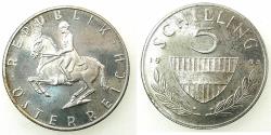 World Coins - AUSTRIA.Republic.AR.5 Schilling.1965.PROOF.