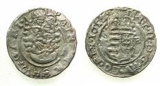 World Coins - HUNGARY.Matthias II H.R.E. AD 1612-1619.AR.Denar.1612.Mint of KREMNITZ. Radiate Virgin and Child