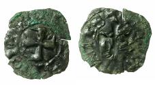 World Coins - CRUSADER STATES.GREECE.EPIRUS.John II Orsini AD 1323-1335.Bi.Denier.Struck at ARTA