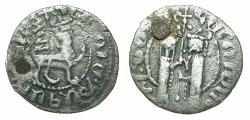 World Coins - CILICIAN ARMENIA.Hetoum I and Zabel AD 1226-1270.AR.Half Tram.Mint of SIS.