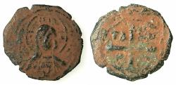 World Coins - CRUSADER STATES.Principality of ANTIOCH.Tancred AD 1104-1112.AE.Follis.4th type. Facing bust of Christ.
