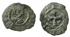 World Coins - CILICIAN ARMENIA.Levon V Lusignan AD 1374-1375.Billon Obol. Mint of SIS.