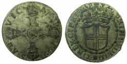World Coins - ITALY.SAVOY.Vittorio Amadeo II, duke of Savoy 1680-1730.Billon.15 Soldi.1692.Mint of TURIN.***Exceptional grade for issue ****