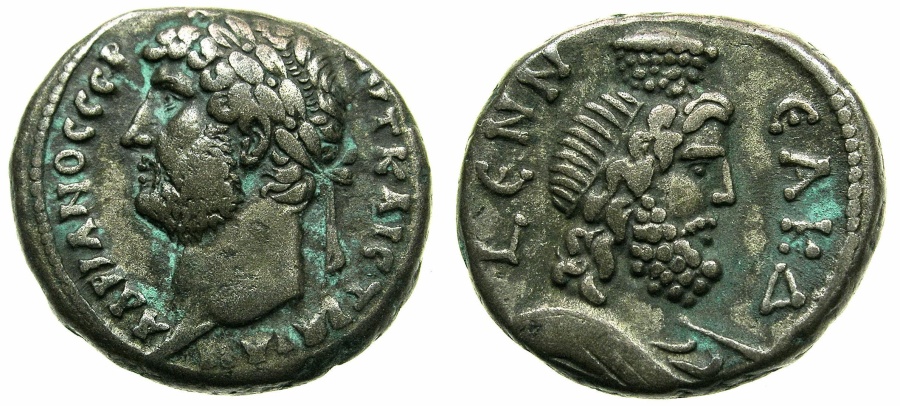 EGYPT.ALEXANDRIA.Hadrian AD 117-138.Billon Tetradrachm, struck AD 134/ ...
