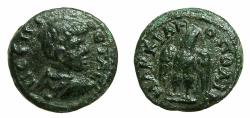Ancient Coins - MOESIA INFERIOR.Marcianopolis.Geta Caesar circa AD 198-209.AE.16.6mm. Eagle.