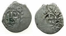 World Coins - ITALY.CAFFA ( Theodosia ). Genoese colony.AR.Bi-lingual Asper.circa 15th cent AD.
